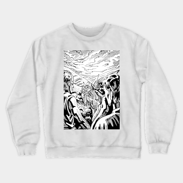 Cain DEATH Crewneck Sweatshirt by Azra Style